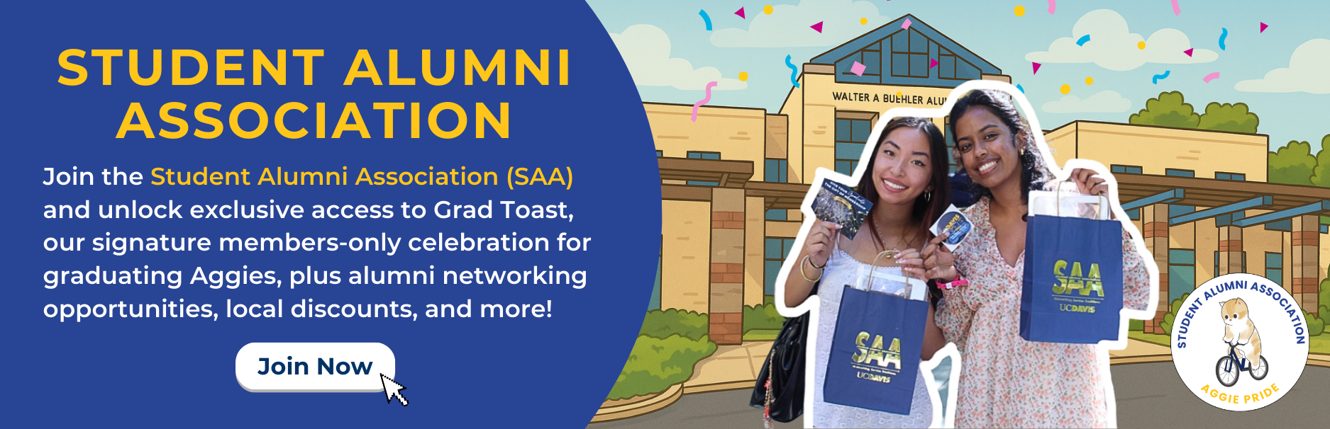 Become a member of the Student Alumni Association!